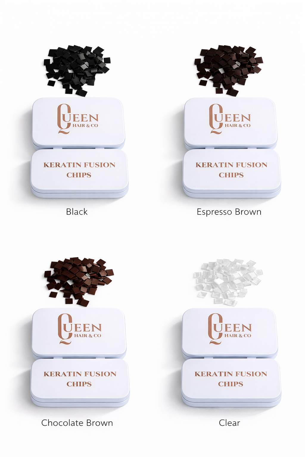 KERATIN CHIPS-BLACK